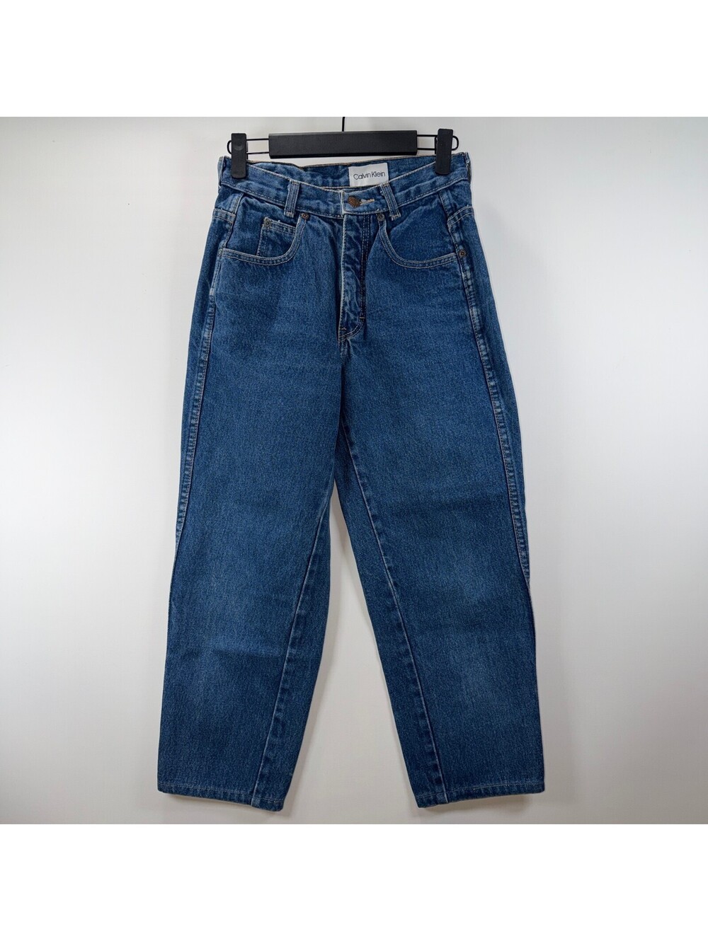 90s Calvin Klein High Rise Mom Jeans | Size 4 | Cropped 23” Inseam